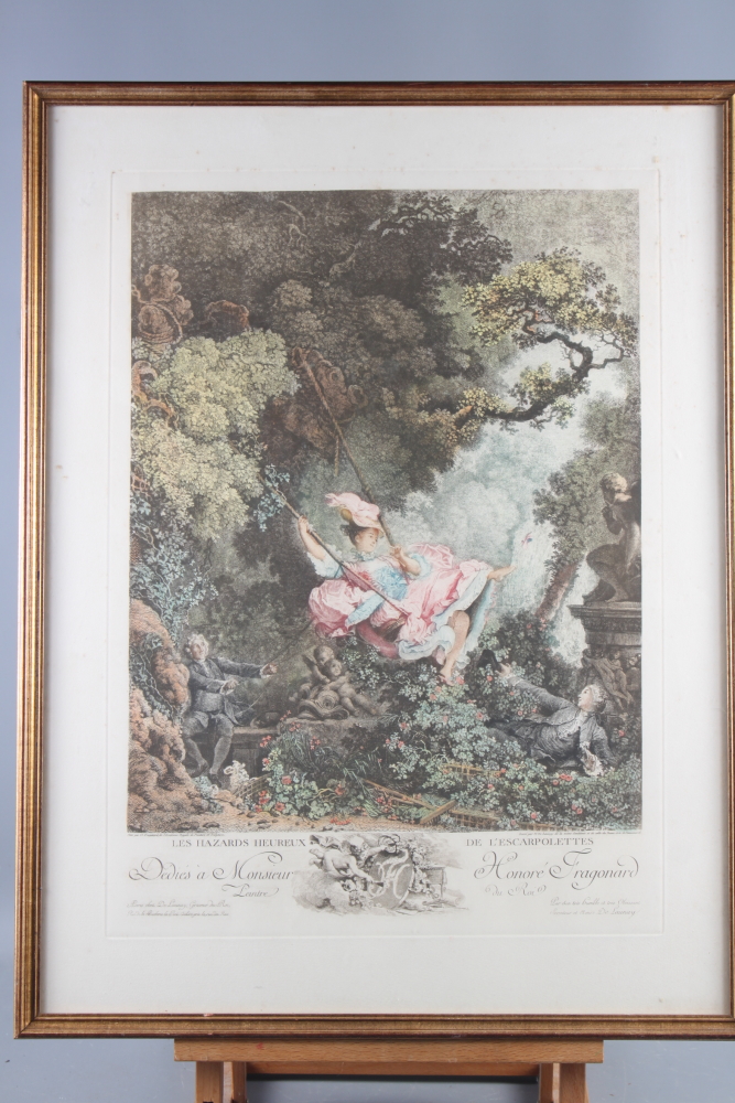 Richard Smythe: a signed coloured mezzotint, "The Cavendish Children" after Hopner, in strip - Bild 10 aus 11