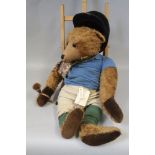 An Amy Goodrich (Portobello Bears) collectors bear, "Harry", 1/1, 25" high