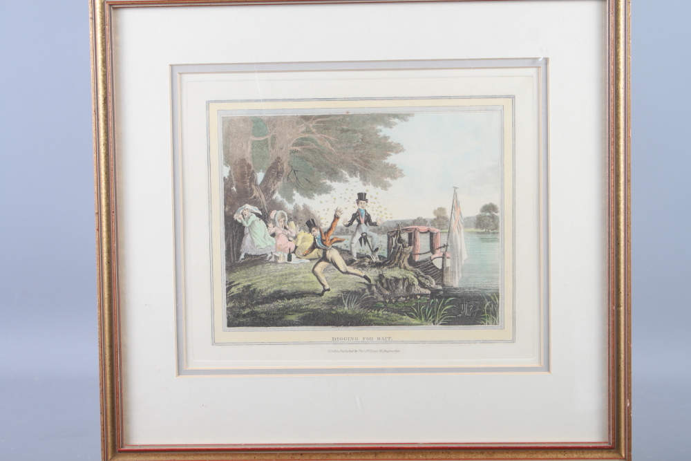 Richard Smythe: a signed coloured mezzotint, "The Cavendish Children" after Hopner, in strip - Bild 6 aus 11
