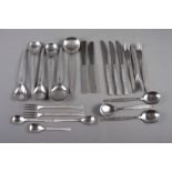 A part table set of Viners Studio cutlery and other flatware