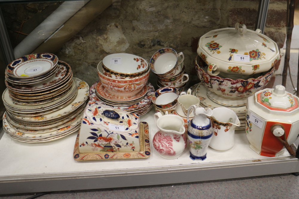 A quantity of part teasets and teawares, including Sutherland, Royal Stafford China and a Burleigh