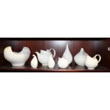 An assortment of Royal Stafford "Classic Century" pattern china, including a teapot, a jug and