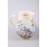 A Moorcroft "Spring Blossom" pattern baluster jug, 6" high