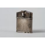 "The Beney Lighter", an engine turned silver petroleum cigarette lighter