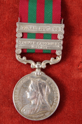 A set of seven 19th century and early 20th century medals awarded to members of the Singh family, - Bild 13 aus 14