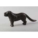 A cast iron nutcracker, in the form of a dog, Patent No 273480