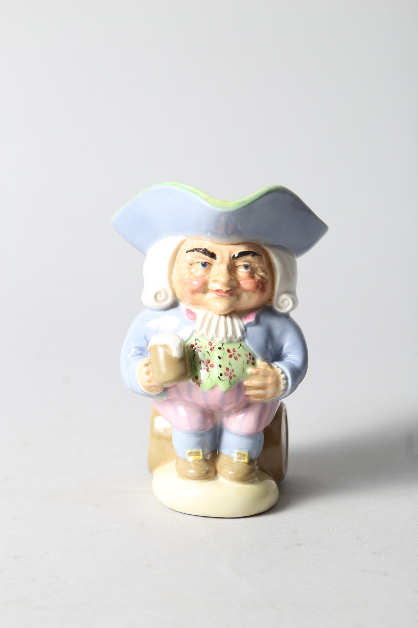 A Sylfan Davies hand-painted Toby jug, 4 1/2" high - Image 2 of 3