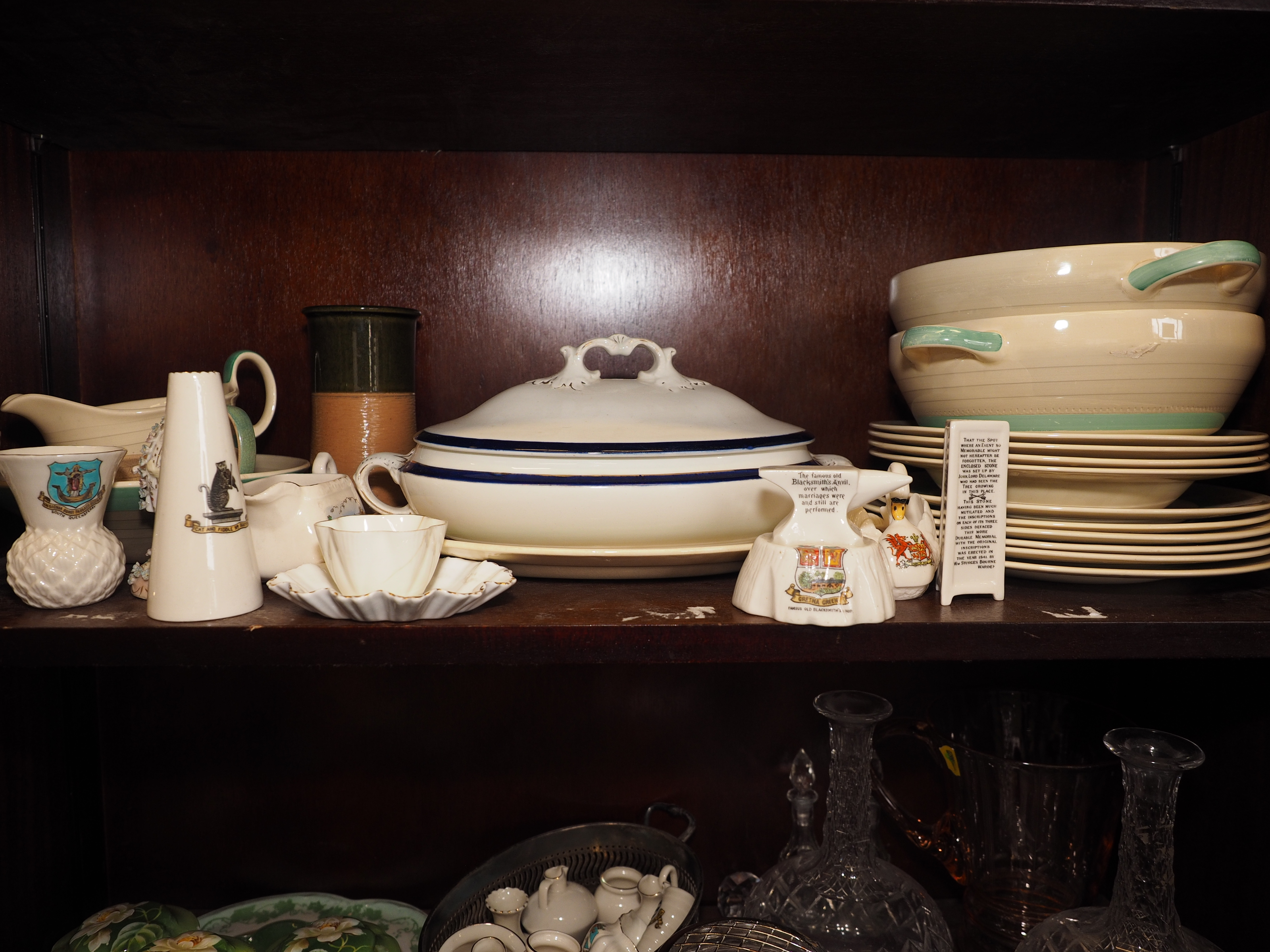 A quantity of china, including a Susie Cooper part dinner service, two decanters, a Royal Doulton - Image 3 of 3