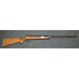 A BSA .22 air rifle, well used with bent barrel