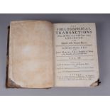 John Eames, FRS: "Philosophical Transactions from the Year 1719 to the Year 1733, Vol 7, numerous