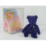 Ty Beanie Babies/Beanie Bears; a rare Indonesian made bear, Princess, no tag.