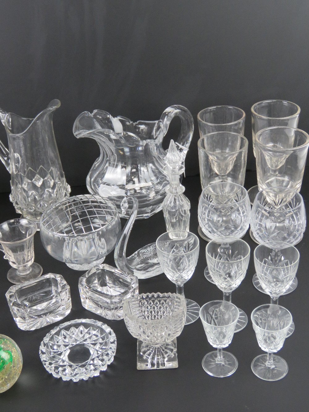 A set of four Stuart Crystal water glasses, - Image 3 of 6