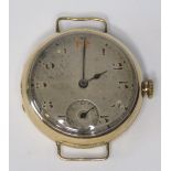 A vintage 9ct gold Rolex wristwatch, movement marked Rolex 15 jewels,