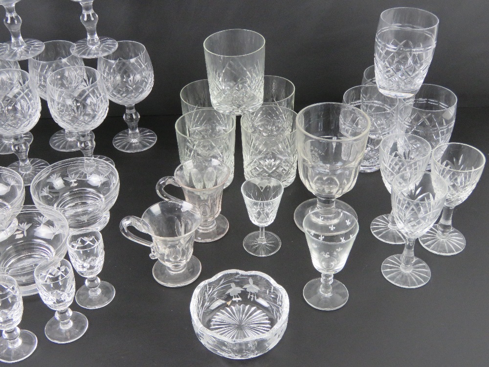 A set of four Stuart Crystal water glasses, - Image 6 of 6