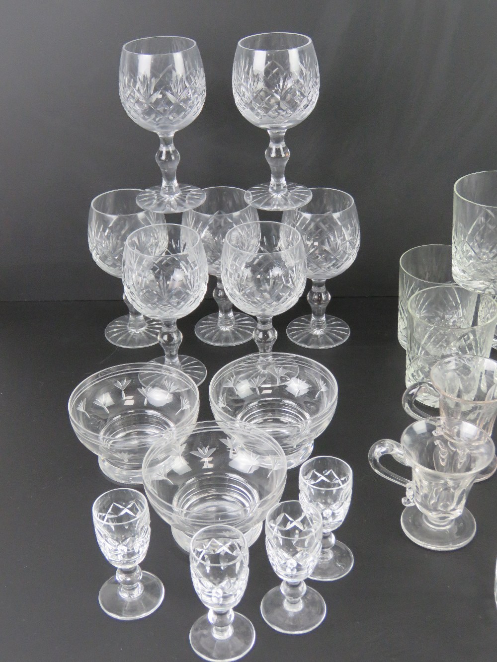 A set of four Stuart Crystal water glasses, - Image 5 of 6