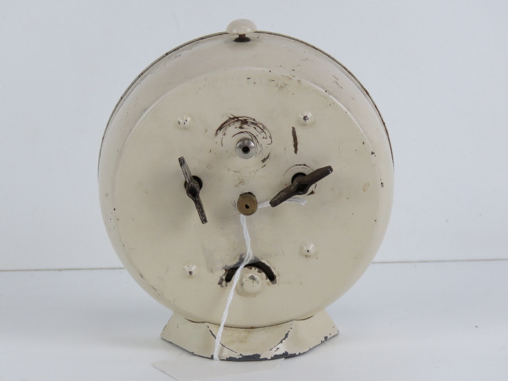 A Smiths Noddy alarm clock c1960s having 'nodding' Noddy to the 10cm dial. - Image 2 of 4