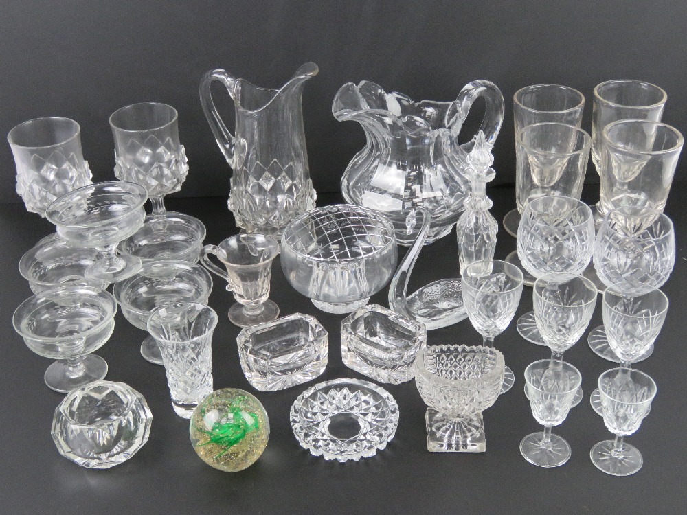 A set of four Stuart Crystal water glasses,
