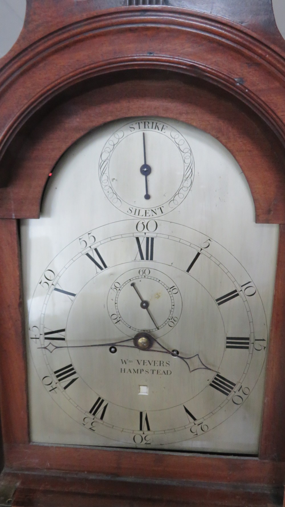 An eight-day striking long case clock. - Image 2 of 4