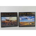 Art books; 'Nicholas Trudgian Air Combat Legends' in two volumes,