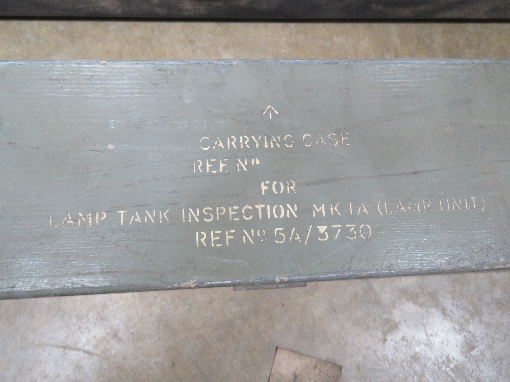 Five Bore scope tank inspection transit cases. - Image 3 of 5