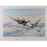 Robert Taylor, two profusely signed limited edition prints,