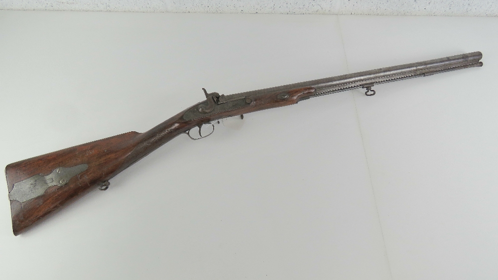 An obsolete calibre hunting rifle.