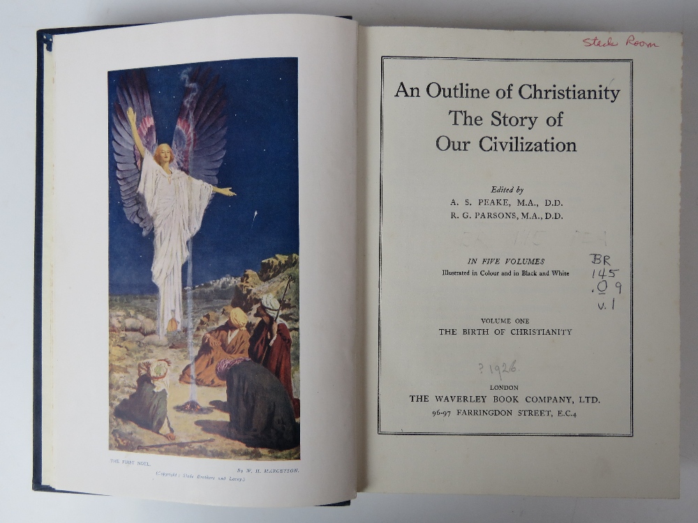 Books; An Outline of Christianity, the s - Image 2 of 5