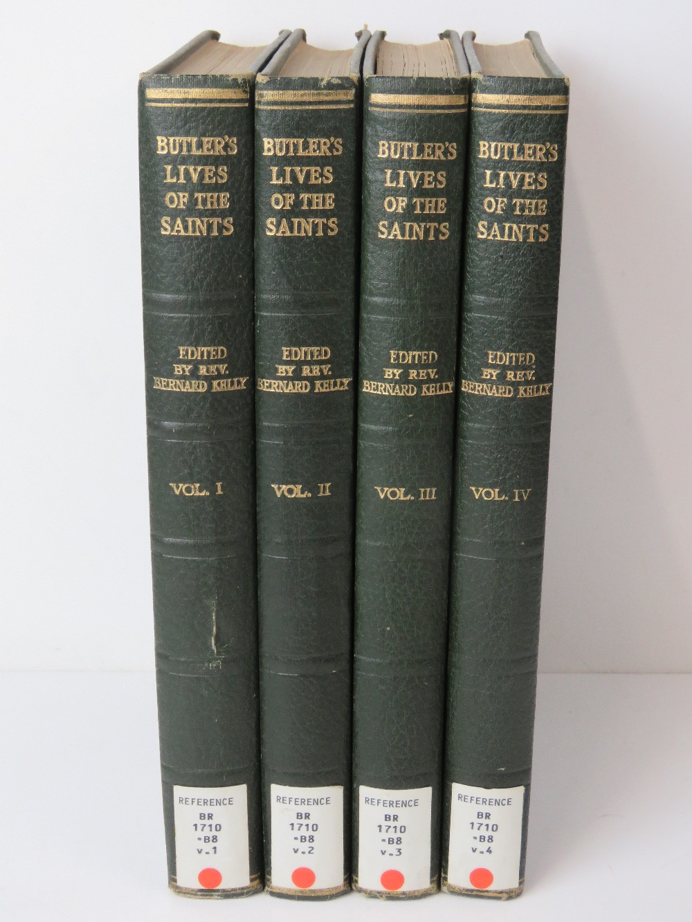 Books; Butler's Lives of the Saints. 'Th