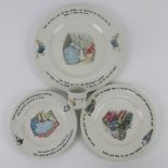 Peter Rabbit by Wedgwood; three graduate