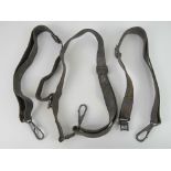 Three MG34 leather slings.