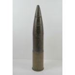 An inert German 10cm shell with head, K1