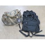 Tactical Assault bag, padded with pouche