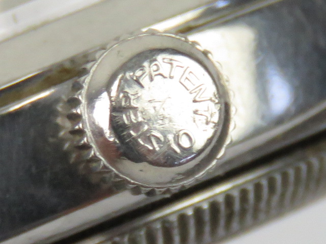 A Rolex 'Oyster Junior Sport' wrist watch c1940's, silvered dial with luminous Arabic numerals, - Image 5 of 7