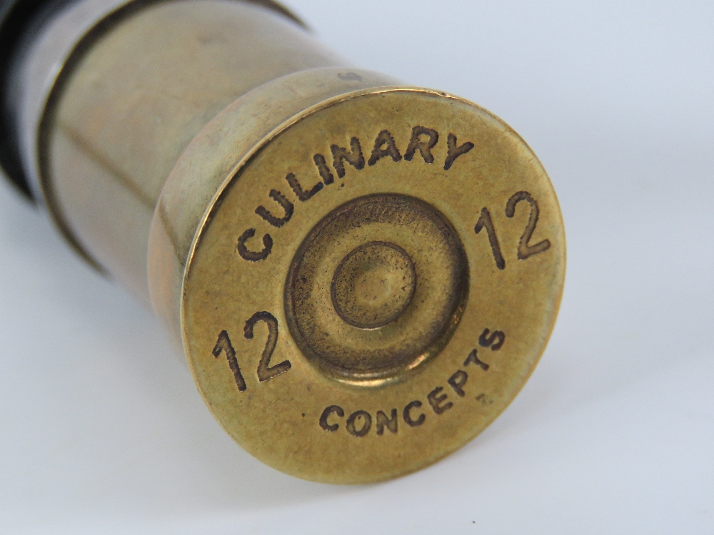 A wine stopper formed from a 12G cartridge case, 10cm, - Image 2 of 3