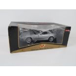 A Maisto 1:18 scale Mercades-Benz SLR McLaren, box a/f.