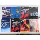 A quantity of Silverstone British Grand Prix programmes, 1994, 1995, 1997, 2005, 2006, 2008 (x2),