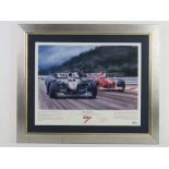 Print 'Spa Superstar' Belgian Grand Prix 27th August 2000,