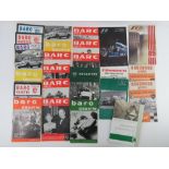 A quantity of motor racing publications including fifteen editions of 1960s BARC Gazette,