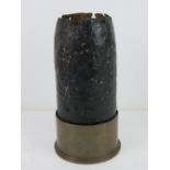 A WWI British 4.5cm Howitzer shell with