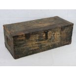 A WWII German wooden transit box for 5cm