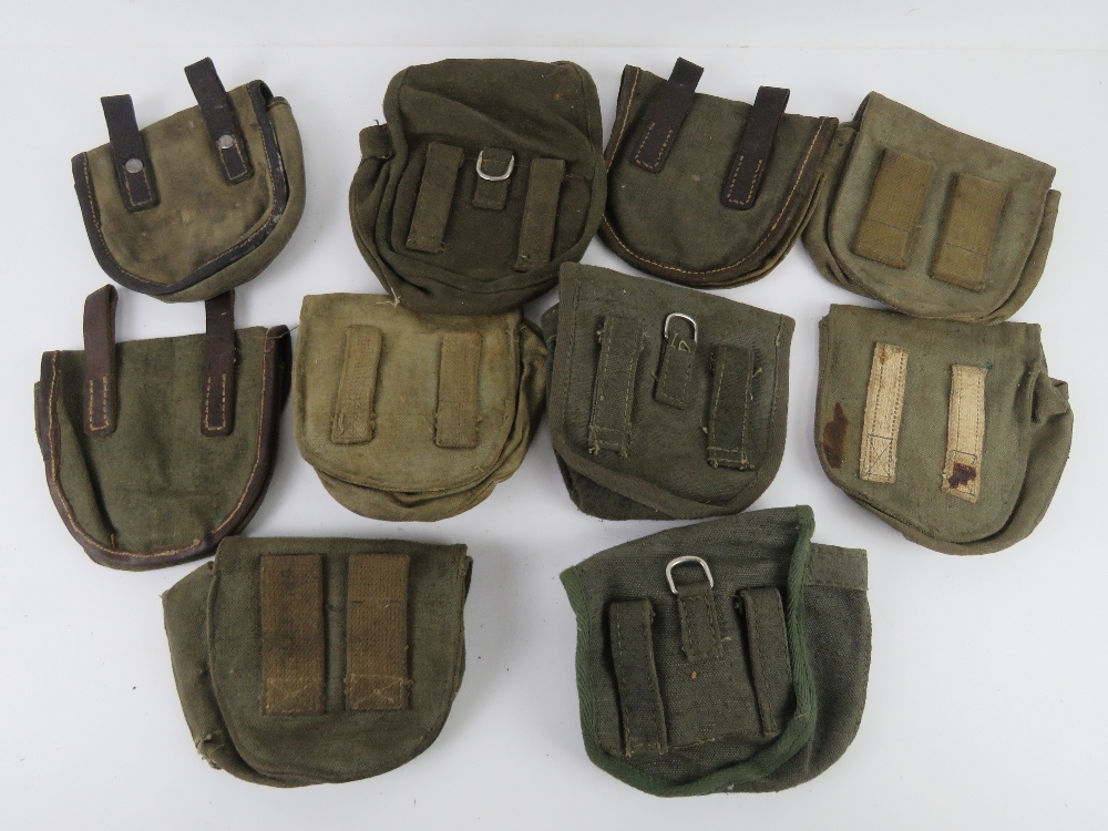 A WWII PPSH 41 magazine pouch. - Image 2 of 2