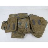 A quantity of ten East German AKM magazine Pouches.