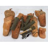 A quantity of five Wz61 Skorpion SMG Kits, including holster, magazine pouch and cleaning kit.