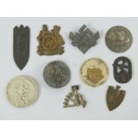 A quantity of assorted WWII German day badges including; N.S.B.