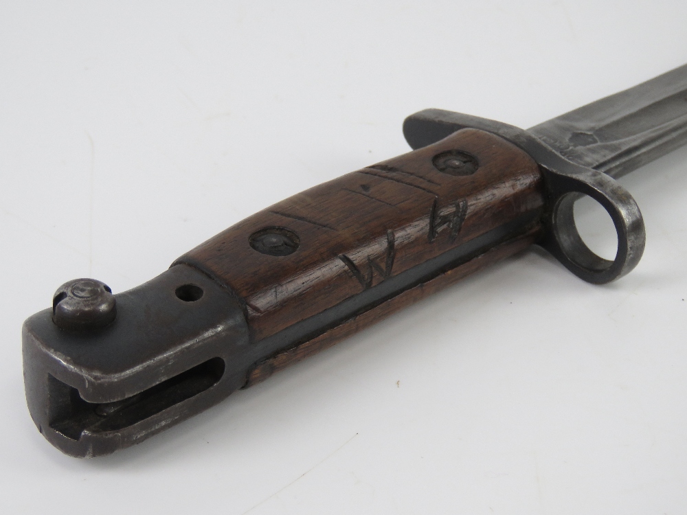 An SMLE 1907 pattern bayonet made by Wilkinson having inspection marks upon, - Image 4 of 4