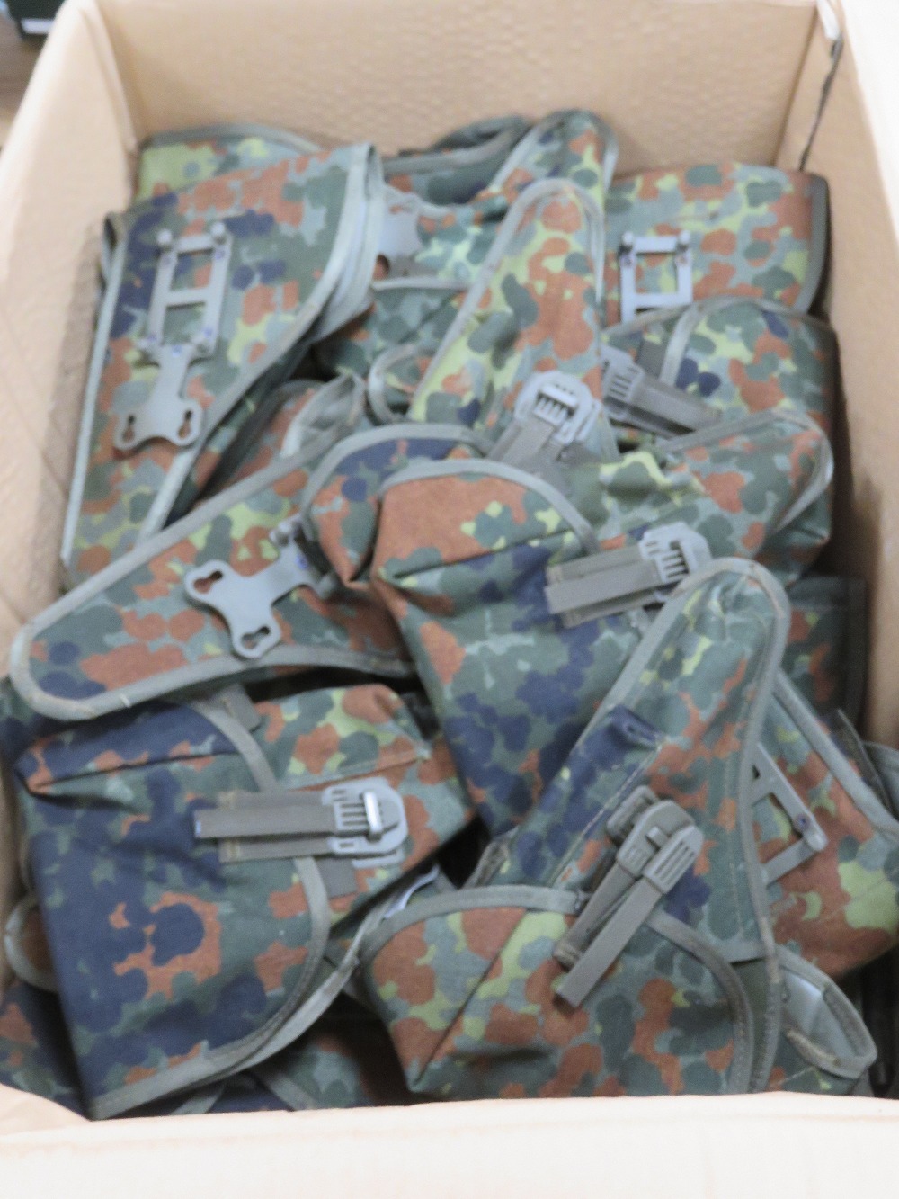 A box containing a quantity of P1/P38 Bundeswehr holsters.