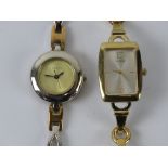 Two Guess ladies wristwatches.