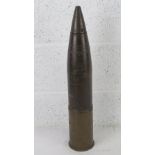 A German 10CM shell with head dated 1935