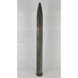 A WWII German 7.5cm Pak40 shell dated 19