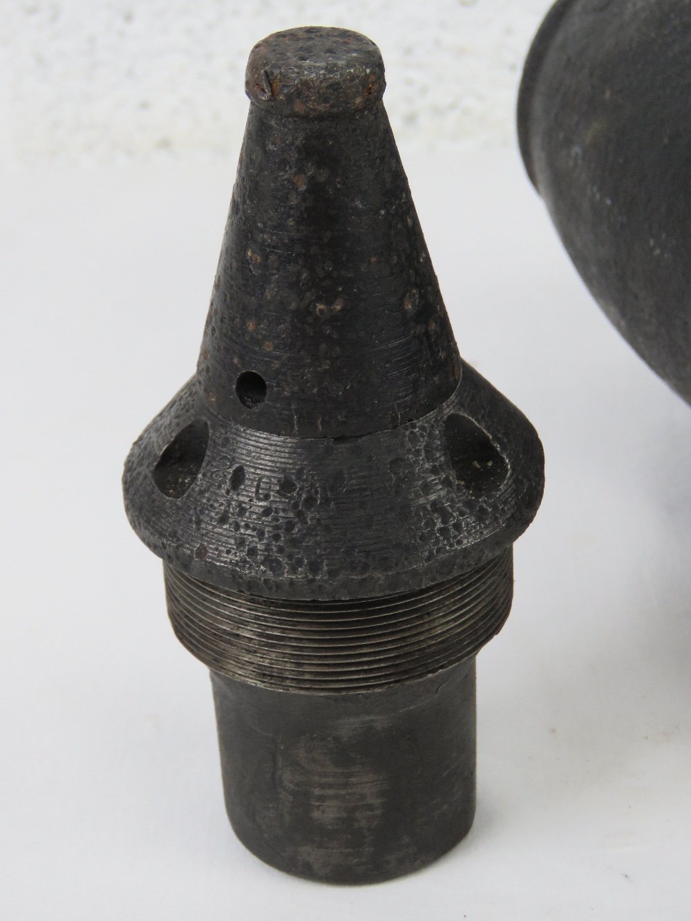 A WWII Russian 107mm inert mortar shell. - Image 4 of 4